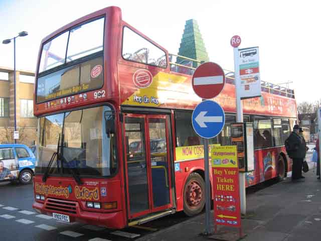 Hop on Hop off автобус в Оксфорде